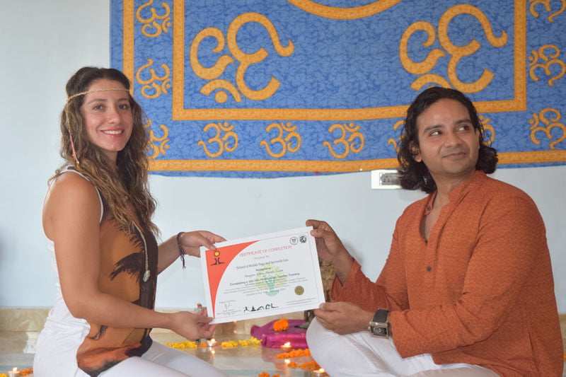 Graduation Ceremony and Certifications - Vishuddhi Isha Yoga Goa India