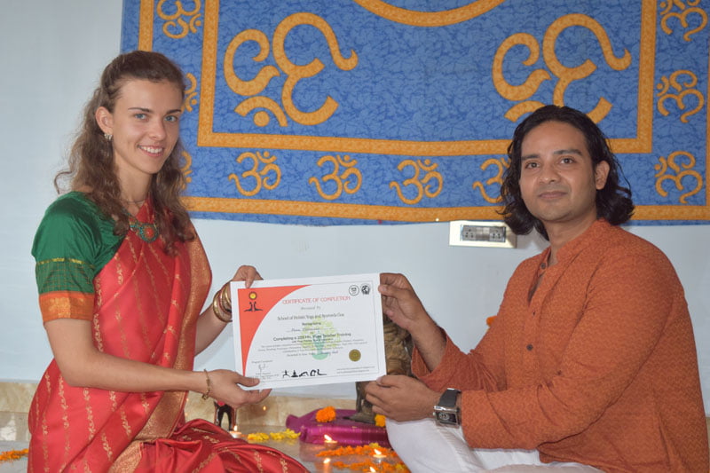 Yoga Graduation Ceremony and Certifications