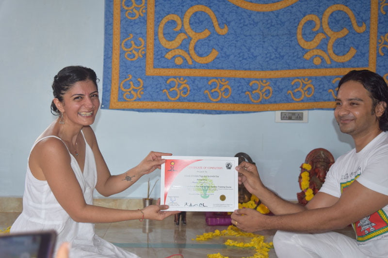 Yoga Graduation Ceremony and Certifications
