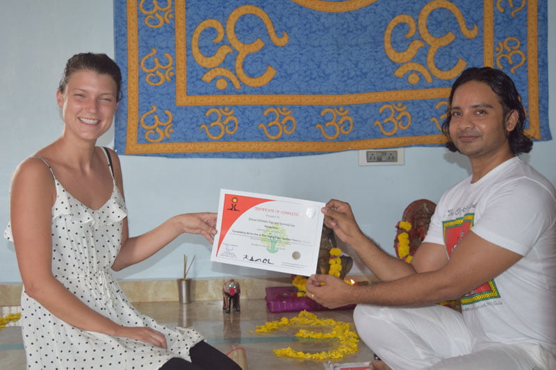 Yoga Graduation Ceremony and Certifications