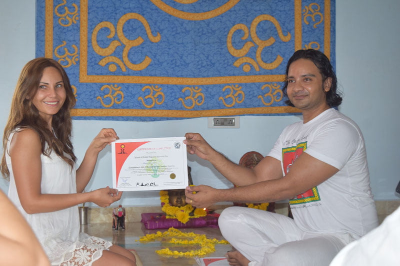Yoga Graduation Ceremony and Certifications