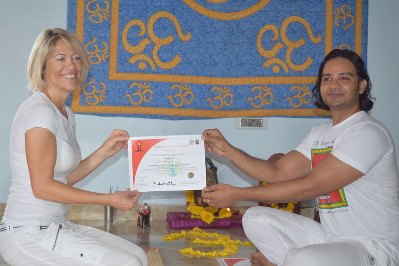 Yoga Graduation Ceremony and Certifications
