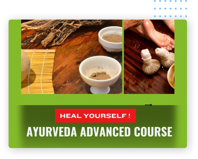 advanced ayurveda certification course