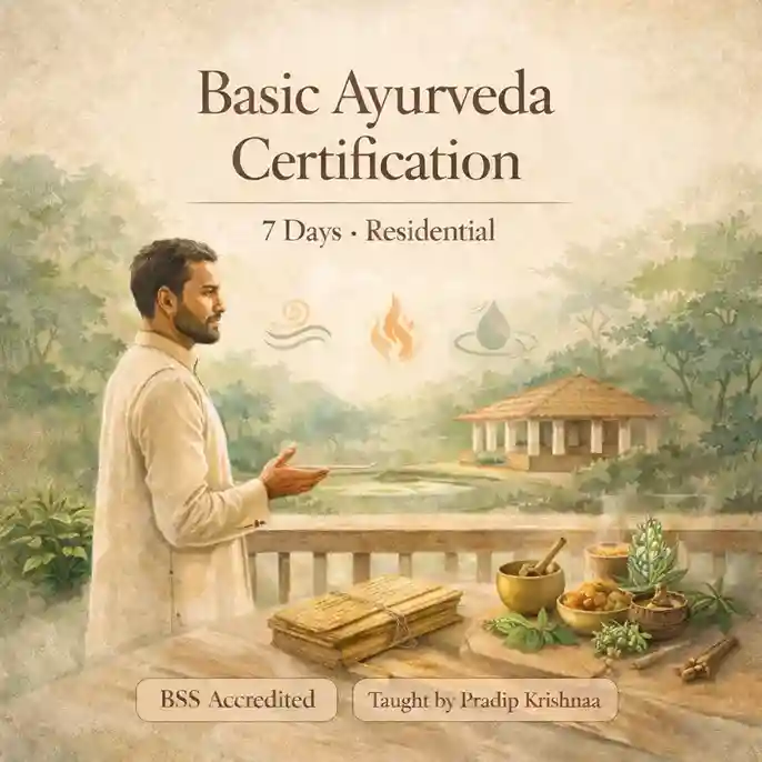 Basic Ayurveda Certification Course in India
