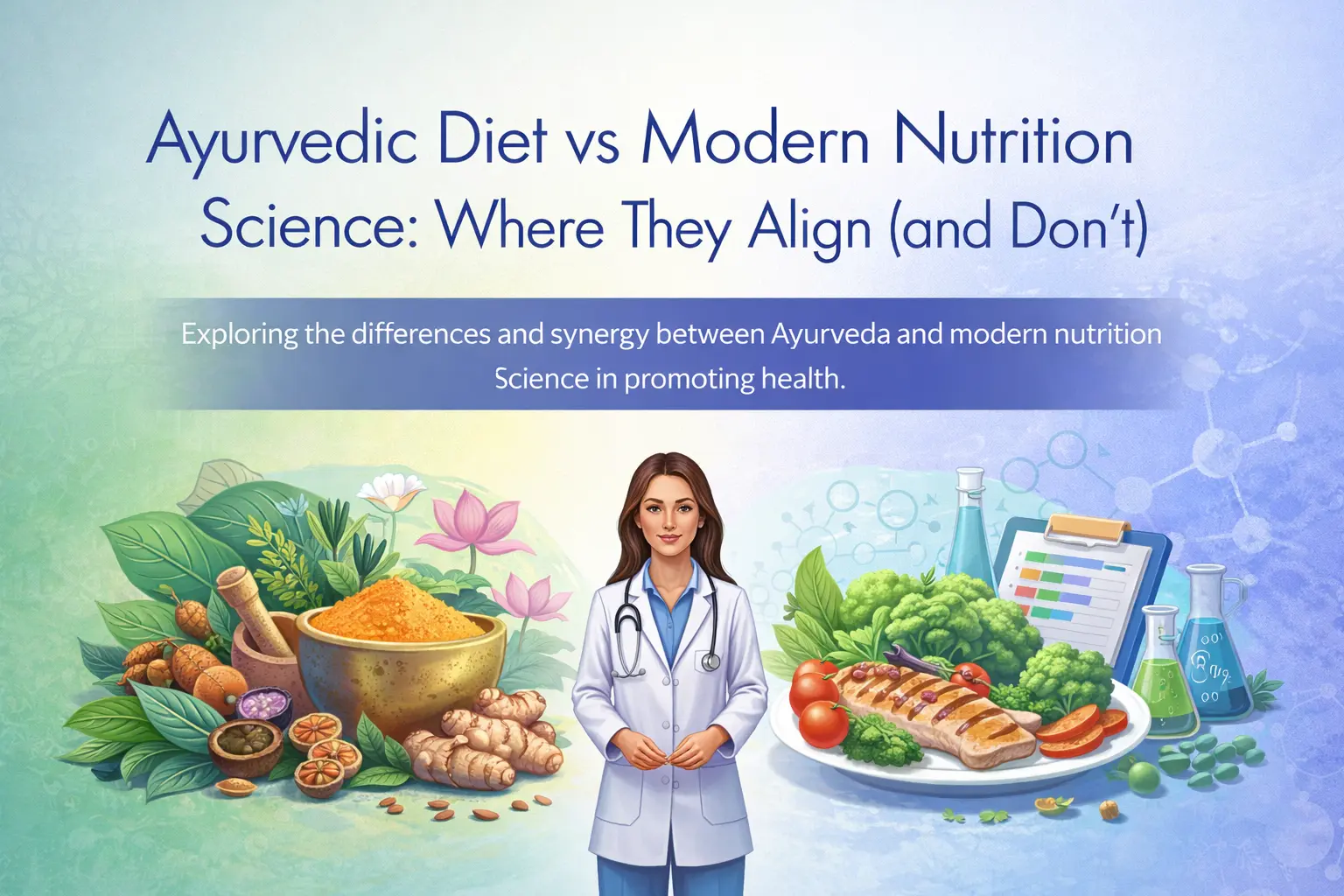 Ayurvedic Diet vs Modern Nutrition Compared