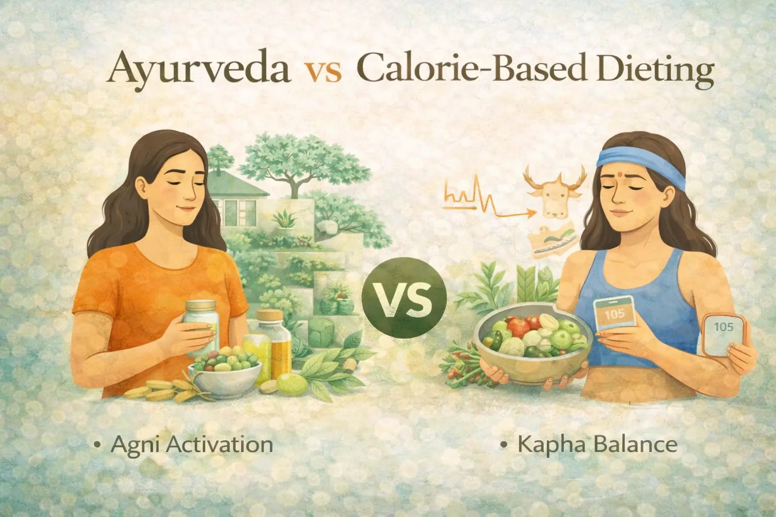 ChatGPT Image Jan 22 2026 04 43 02 PM | Vishuddhi Isha Yoga Goa India Ayurveda for weight loss - balance of doshas and digestion