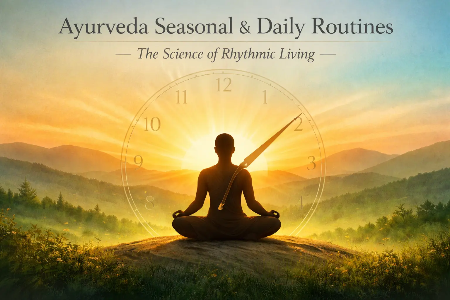 Ayurveda Seasonal and Daily Routines for Vibrant Balance