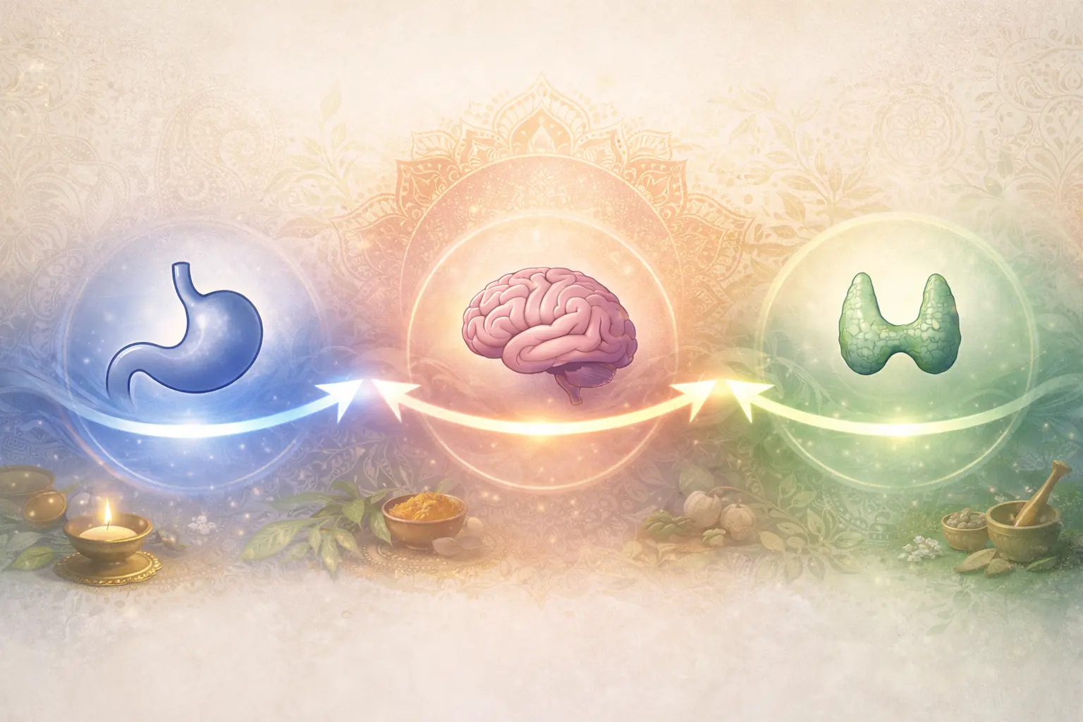 Three-phase 90-day healing timeline showing foundation, repair, and integration stages