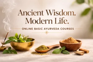 study Ayurveda online