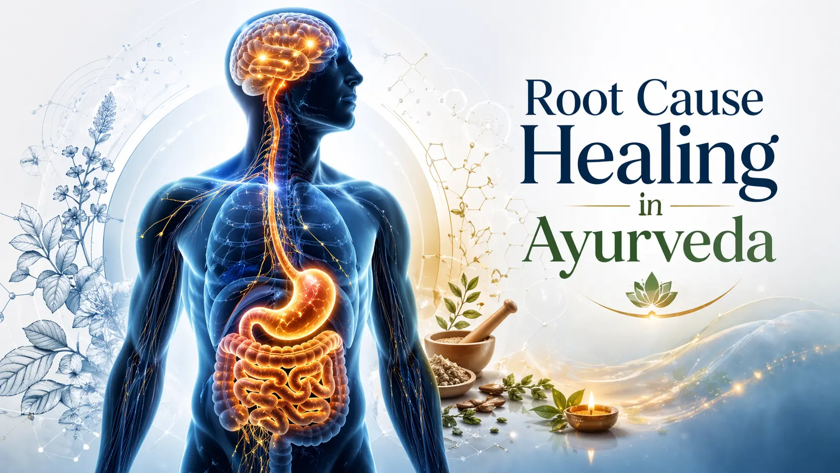 Root cause healing in Ayurveda
