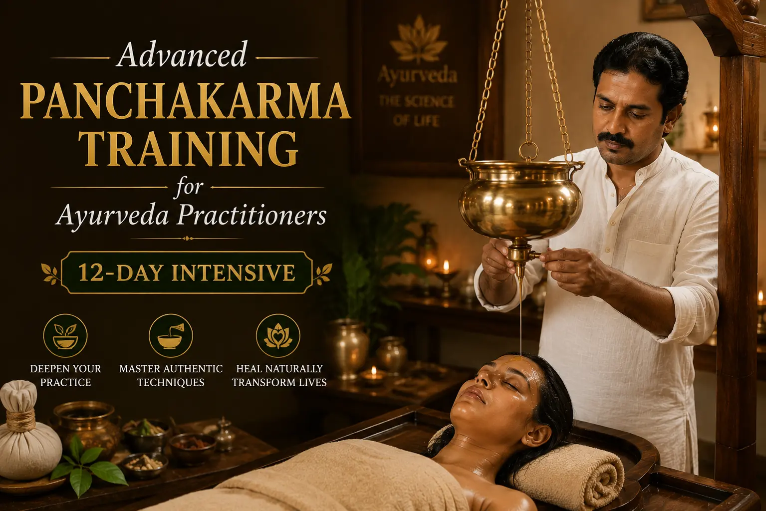 Panchakarma Massage Course | Vishuddhi Issha Yoga Ayurveda Panchakarma Course