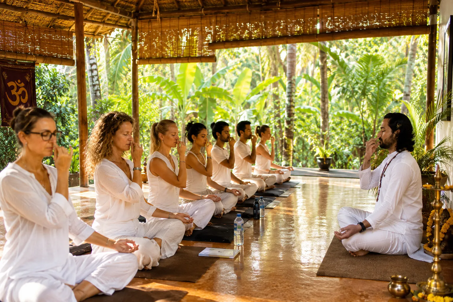 Kundalini Kriya Yoga Teacher Training curriculum and classroom learning in Goa