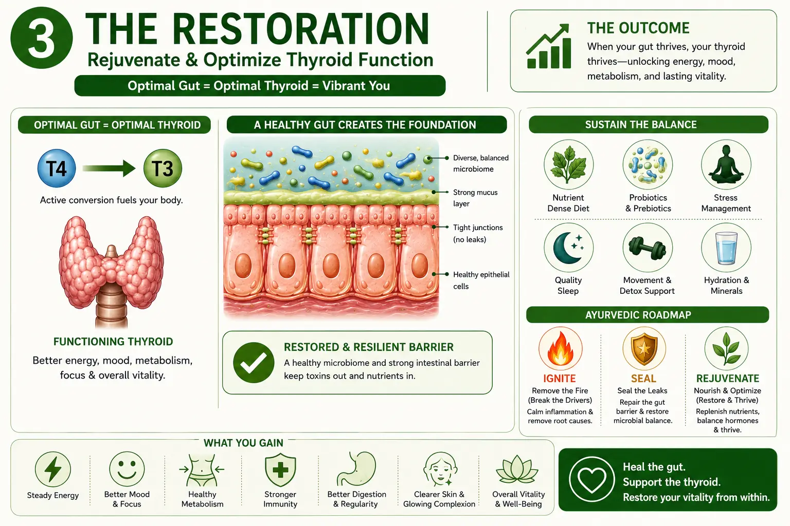 thyroid 3 | Vishuddhi Issha Yoga Ayurveda Restored gut health supporting optimal thyroid function and long-term vitality