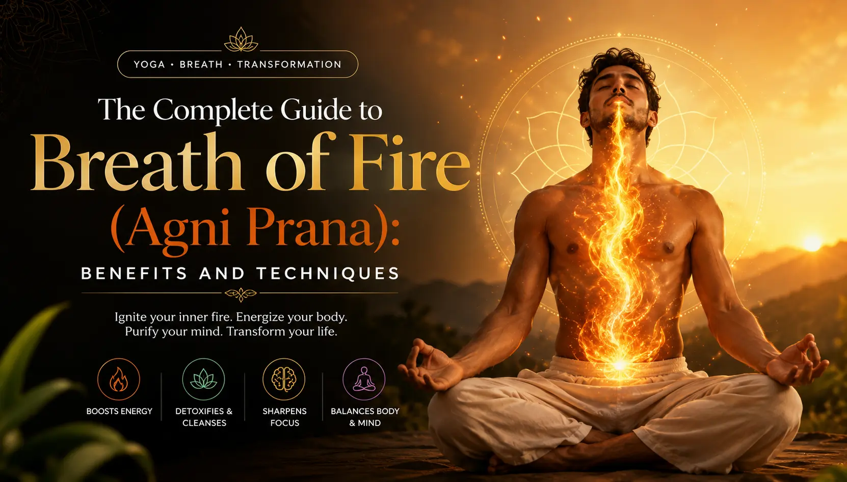 Agni Prana Kundalini | Vishuddhi Issha Yoga Ayurveda The Complete Guide to Breath of Fire (Agni Prana): Benefits and Techniques