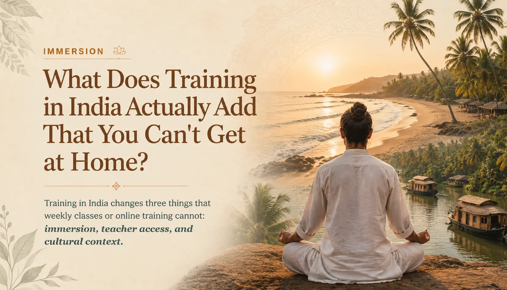Kundalini Yoga teacher Training Goa | Vishuddhi Issha Yoga Ayurveda kundalini yoga teacher training in india