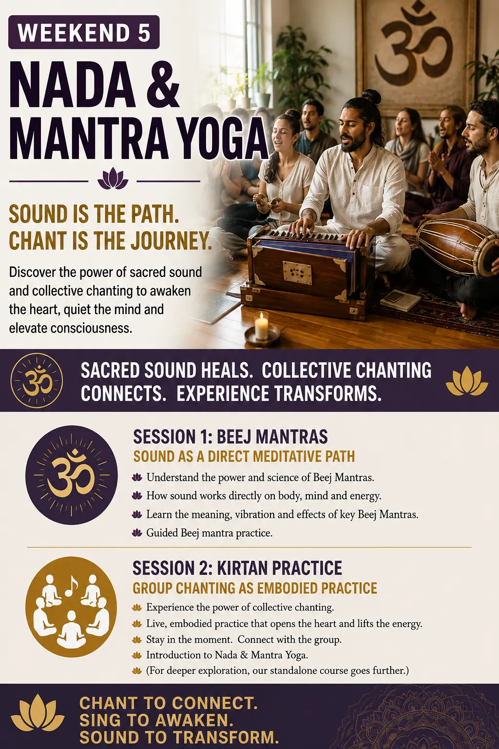 kundalini 5 | Vishuddhi Issha Yoga Ayurveda Weekend 5: Nada and Mantra Yoga