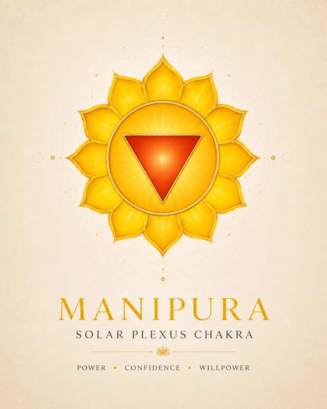 manipur Chakra | Vishuddhi Issha Yoga Ayurveda Manipura Solar Plexus Chakra Symbol