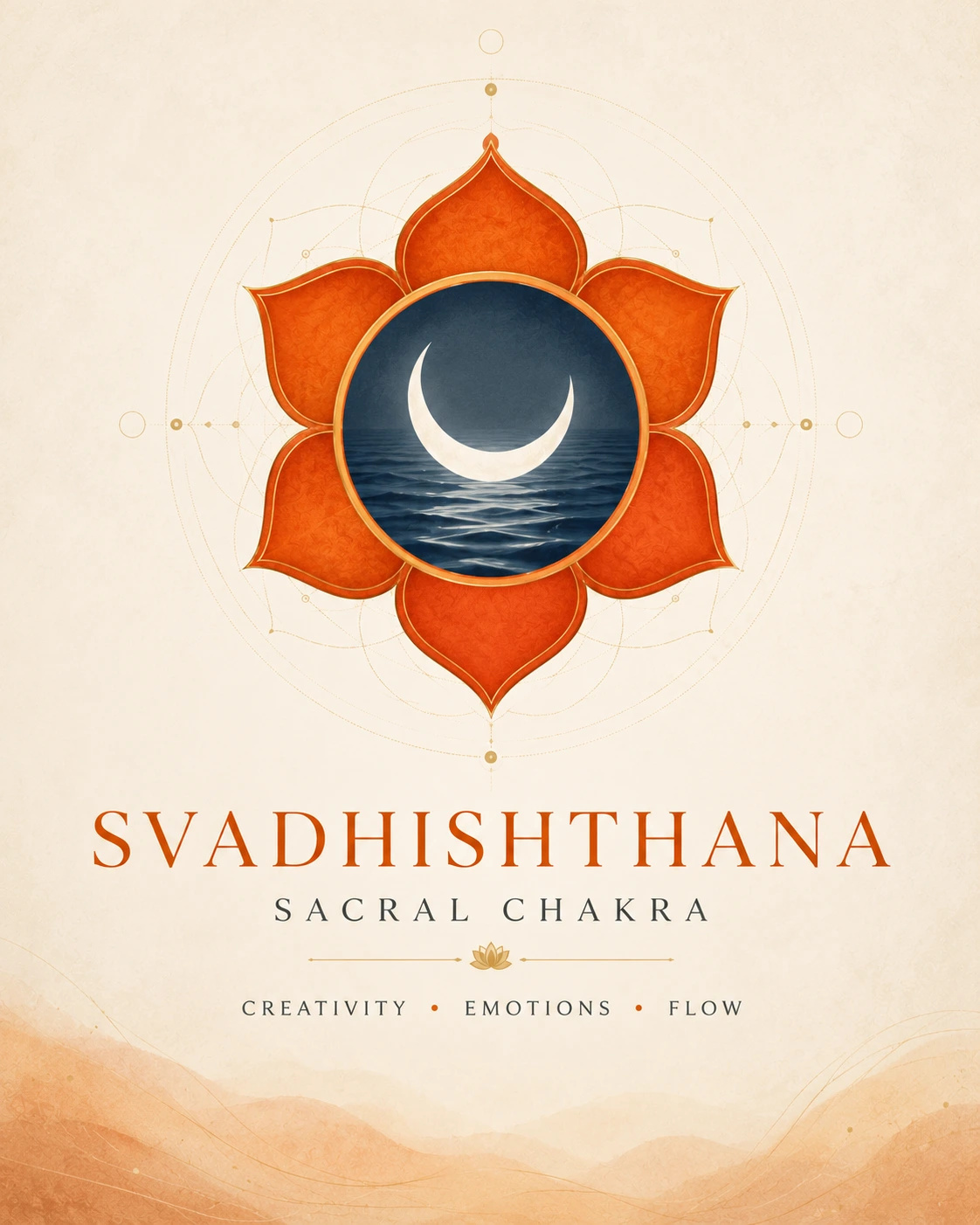 swadhisthan Chakra | Vishuddhi Issha Yoga Ayurveda Svadhishthana Sacral Chakra Symbol
