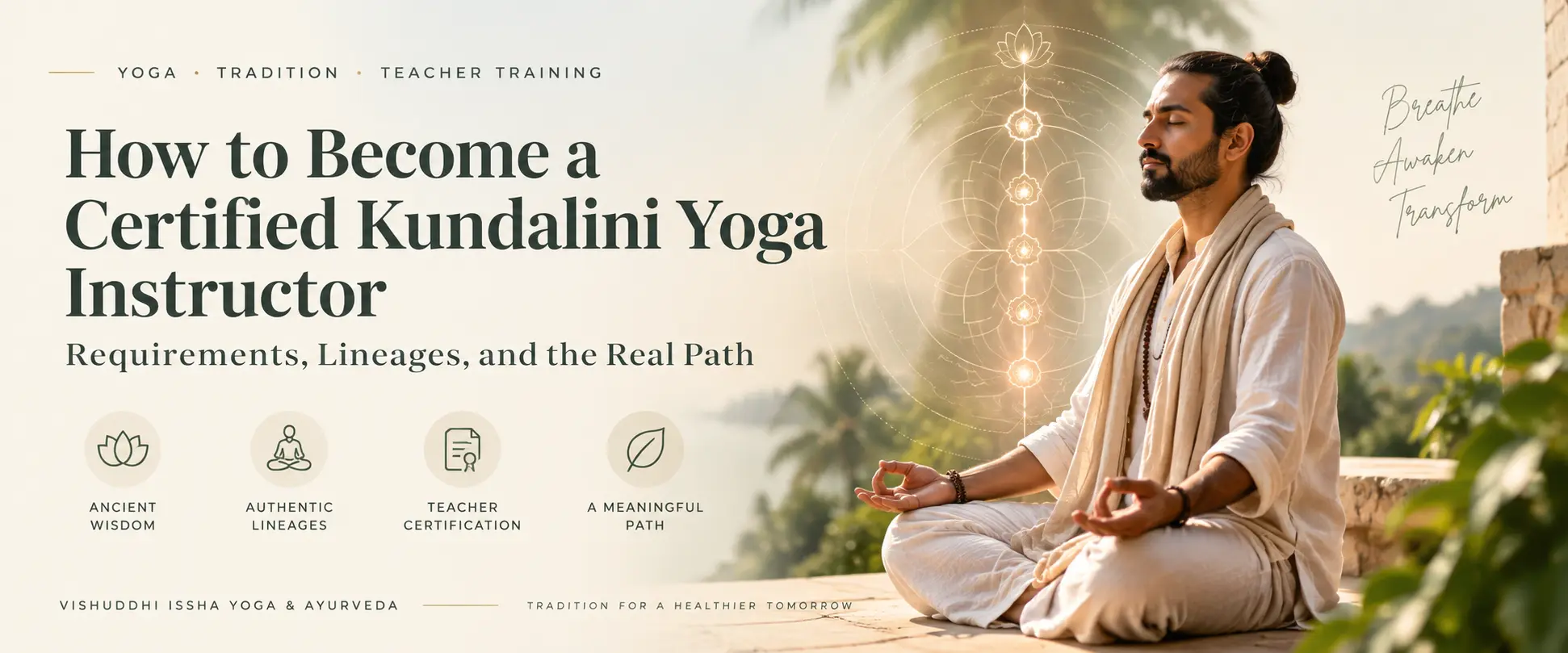 Kundalini Yoga Instructor | Vishuddhi Issha Yoga Ayurveda kundalini yoga instructor