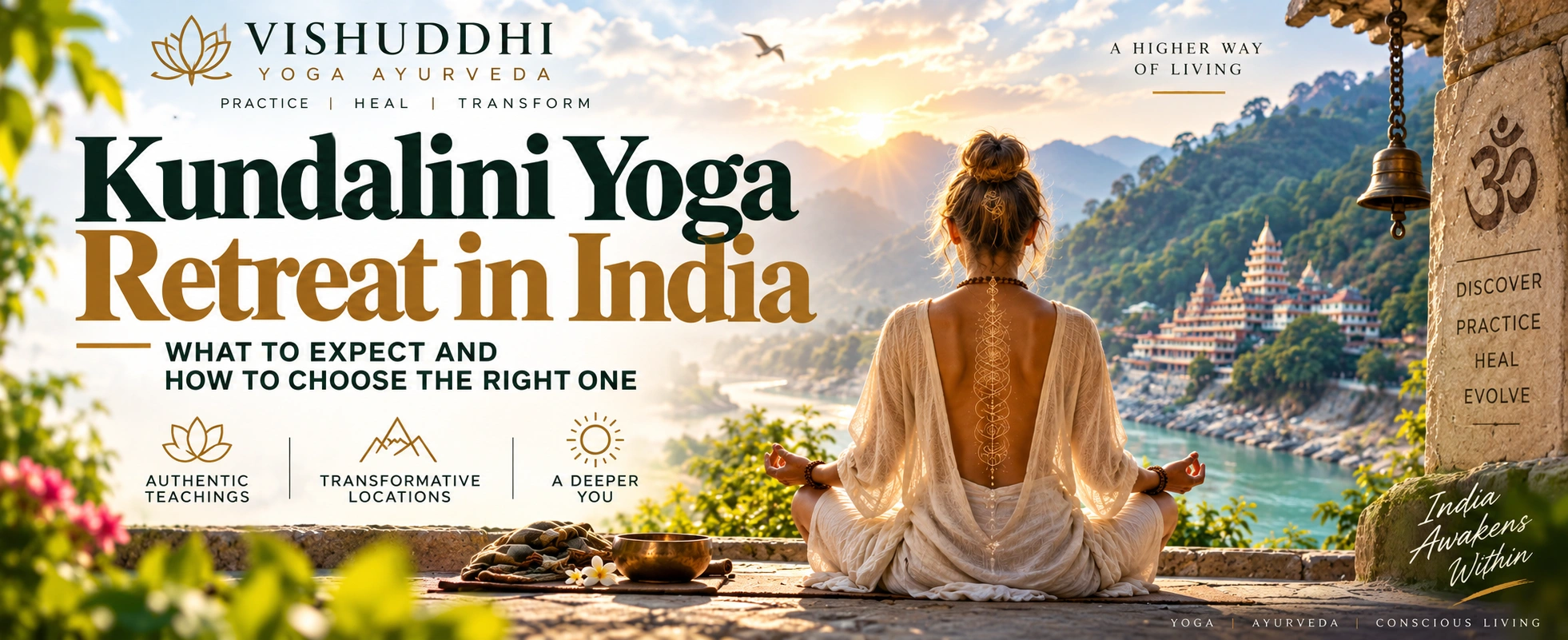 Kundalini Yoga Retreat India | Vishuddhi Issha Yoga Ayurveda Kundalini Yoga Retreat in India