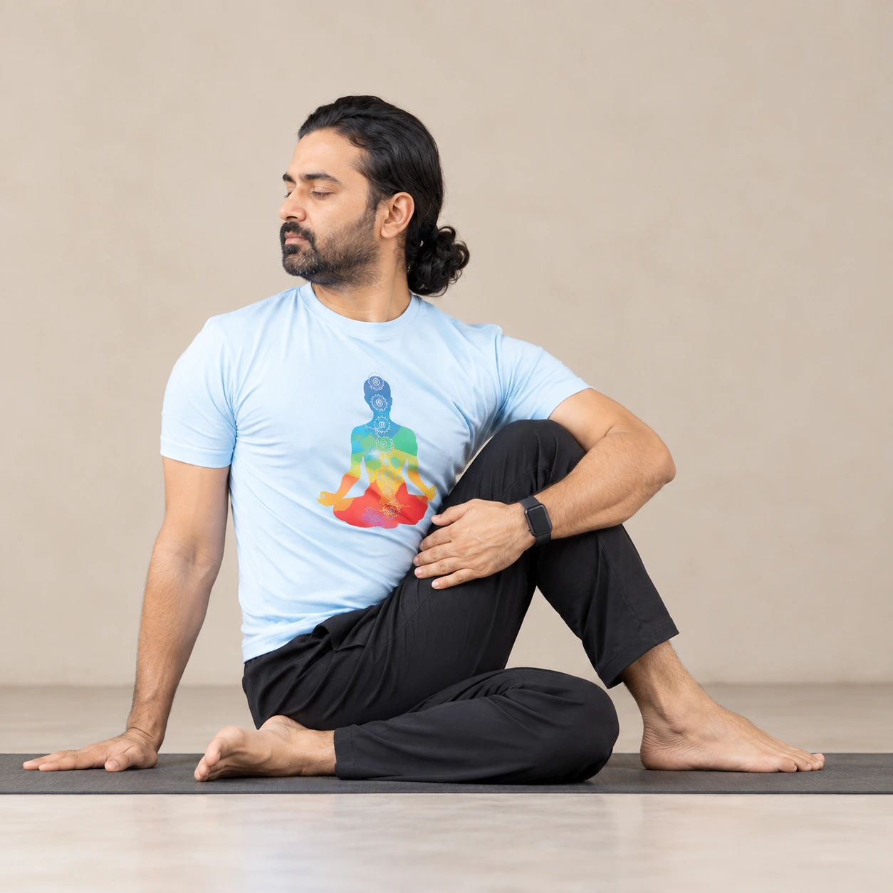 Ardha matsyendra | Vishuddhi Issha Yoga Ayurveda 3. Ardha Matsyendrasana