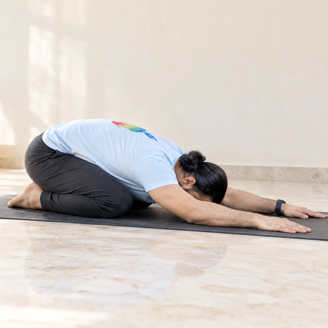 Childs pose | Vishuddhi Issha Yoga Ayurveda 15. Shashankasana