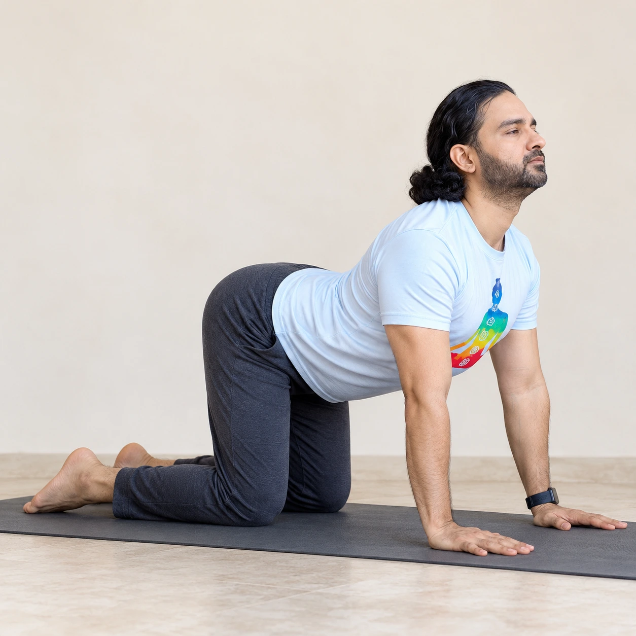 Majrari cata cow | Vishuddhi Issha Yoga Ayurveda 4. Marjari Asana