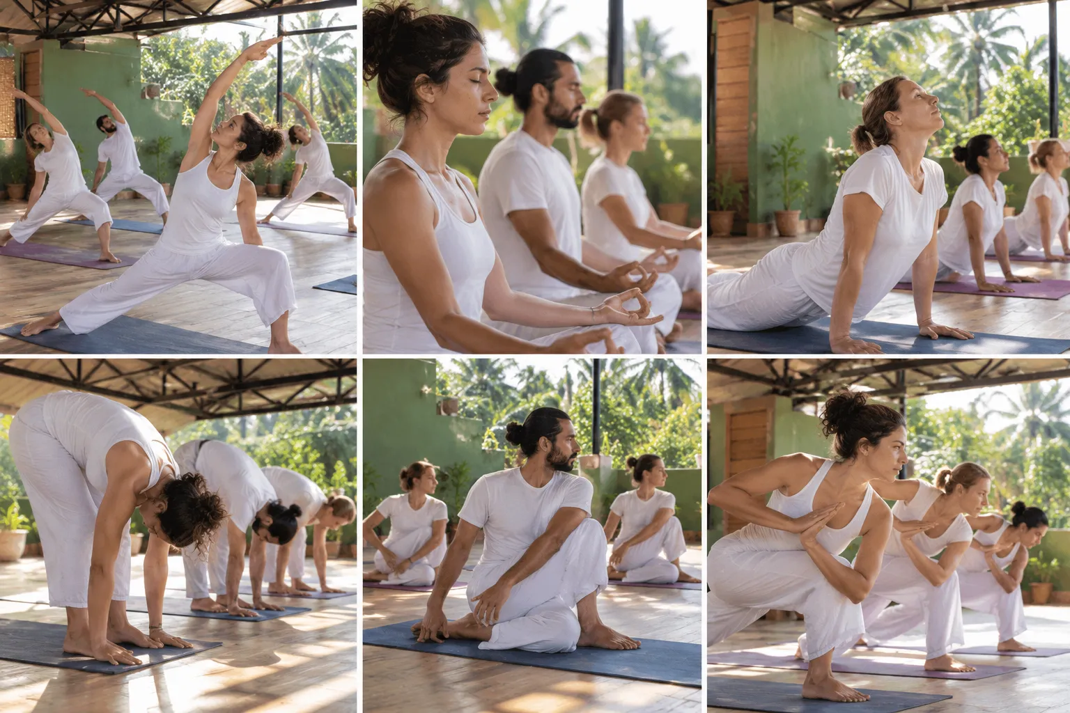 Sunlit Open Air Yoga